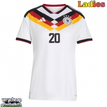 Germany Serge Gnabry #20 Replica Home Shirt Ladies World Cup 2026 Short Sleeve